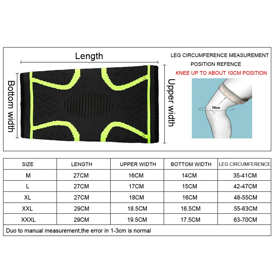 Compression Knee Support Sleeve – Lumolair FitGear